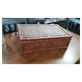Small Wicker Chest