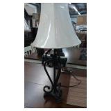 Jc Penny Home Black Metal Accent Lamp