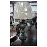 Ashley Gray Distressed Vintage Style Lamps
