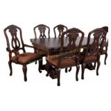 Ashley North Shore Dining Room Table & 6 Chairs