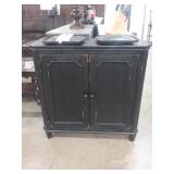 Ashley 505 Modern Rustic Black Chest. 505-840