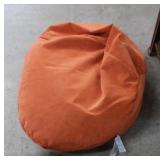 Orange Beanbag