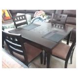 Standard Table And 4 Chairs. AS-IS Minor Damage