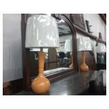 Orange Ashley Accent Lamps
