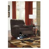 Ashley 945  Chocolate Super Plush Rocker Recliner