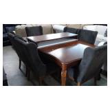 Ashley 358 Oak Dining Room Table & 6 Chairs