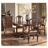 Ashley North Shore Round Dining Room Table & 4