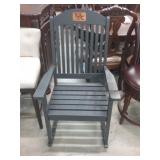 Charcoal Gray UK Rocking Chair