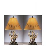 Ashley Antler Lamps