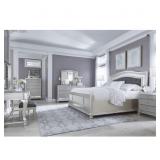 Ashley 650 King Bedroom Suite. King Bed, Dresser,