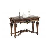 Ashley 953 Marble Top Sofa Table