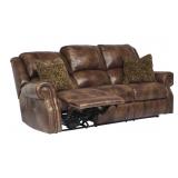 Ashley u780 Top Grain Leather Double Reclining