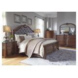 Ashley 708 Balinder King Bedroom Suit. King Bed,