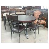 Ashley 346 Round Table And 4 Chairs