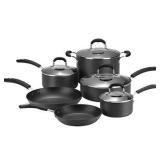 Cooks 10-Piece Classic Cookware Set. Dishwasher