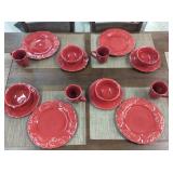 Amberly 16-piece Stoneware Dinnerware Set.