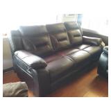 Corinthian reclining sofa and loveseat