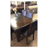 Whalen table & 6 chairs w