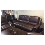 Elements LEATHER POWER reclining sofa & love seat