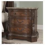 Ashley 705 marble top night stand