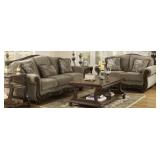 Ashley 573 martins burg meadow sofa & loveseat