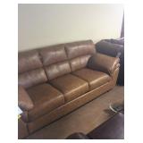 Ashley TOP GRAIN LEATHER sleeper sofa