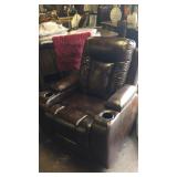 Ashley theater recliner with cup holders
