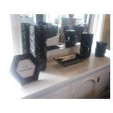 Ashley 5pc black decor