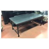 Ashley iron designer coffee table