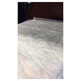 Barrett 5x7.6 Pearl shag rug