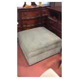 Ashley XL gray storage ottoman