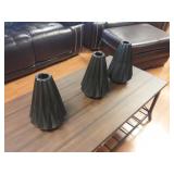 Ashley 3pc vase decor