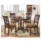 Ashley 436 round table and 4 chairs