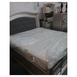 King Coil euro top King mattress & box