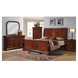 Elements bb100 Bourbon Queen Bedroom Suite. Bed,