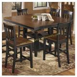 Ashley 580 Owingsville Counter Height Table & 6