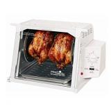 Ronco Showtime Rotisserie White Oven