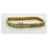 Wavelink 1.00 ct Diamond Tennis Bracelet