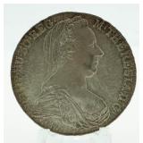 1780 Maria Thaler Silver Coin
