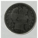 1900 Barber Silver Half Dollar
