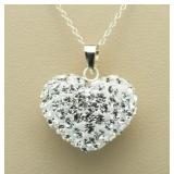 Swarovski Heart Pendant