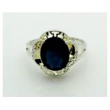 London Blue Topaz Dinner Ring