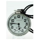 Vintage Caravell 17 Jewel Roalroad Pocket Watch