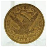 1879-S Liberty Head $5 Gold Piece