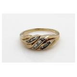 10kt Gold Diamond Designer Ring