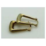10kt Gold Hoop Earings