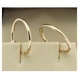 14kt Gold Hoop Earrings