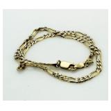 10kt Gold Italian Diamond Cut Gold Bracelet