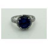 Quality 3.21 ct Tanzanite Solitaire Ring