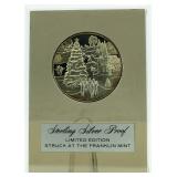 Sterling Silver Franklin Silver Christmas Proof